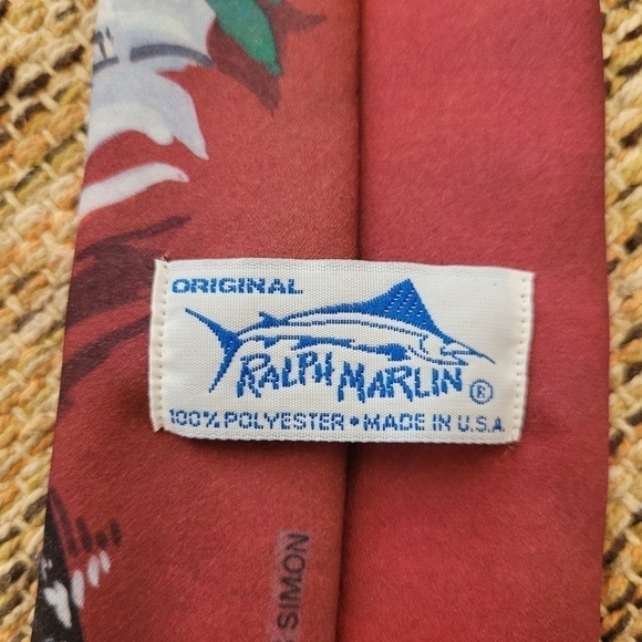 VINTAGE Ralph Marlin "Race Driver" Tie - Picture 3 of 8